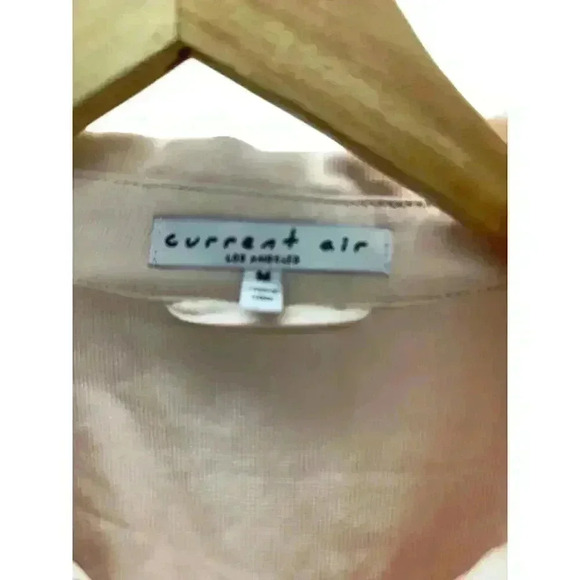 ANTROPOLOGIE CURRENT AIR LIGHT WEIGHT OVER SIZED CORDUROY SHACKET PINK SIZE M - Picture 4 of 14